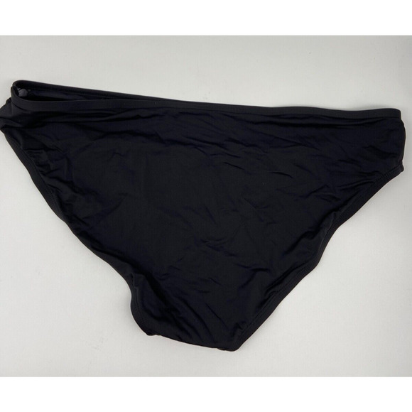 Tommy Bahama Swim Bottoms Womens Plus‎ Sz 2X Black Bikini Stretch - Picture 8 of 10
